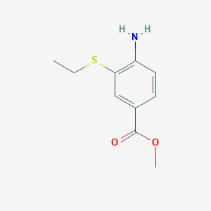 Methyl 4-amino-3-(ethylthio)benzoate