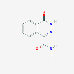 molecular formula C10H9N3O2 B2414604 N-methyl-4-oxo-3,4-dihydrophthalazine-1-carboxamide CAS No. 103264-43-3