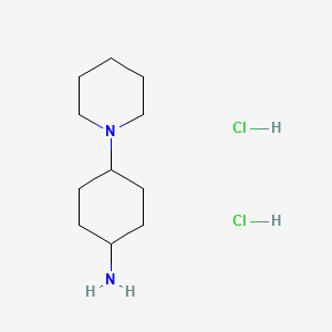 (4-Piperidin-1-ylcyclohexyl)amine dihydrochloride