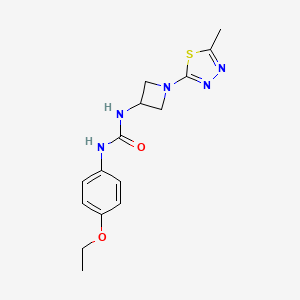 1-(4-Ethoxyphenyl)-3-[1-(5-methyl-1,3,4-thiadiazol-2-yl)azetidin-3-yl]urea