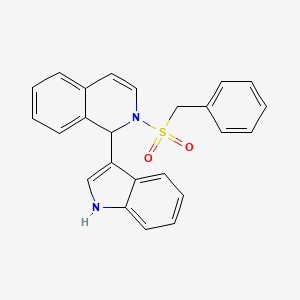 2-benzylsulfonyl-1-(1H-indol-3-yl)-1H-isoquinoline