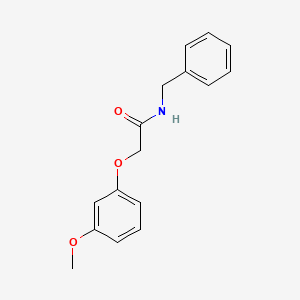 N-benzyl-2-(3-methoxyphenoxy)acetamide
