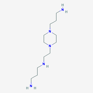 3-(4-{2-[(3-Aminopropyl)amino]ethyl}piperazin-1-yl)propan-1-amine