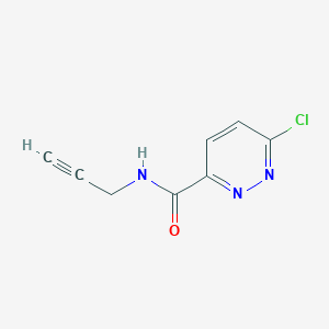 6-Chloro-N-(prop-2-yn-1-yl)pyridazine-3-carboxamide