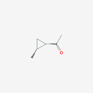 molecular formula C6H10O B2414961 1-(2alpha-Methylcyclopropan-1alpha-yl)ethanone CAS No. 35625-37-7