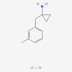B2414982 1-(3-Methylbenzyl)cyclopropanamine hydrochloride CAS No. 30035-77-9; 92146-66-2