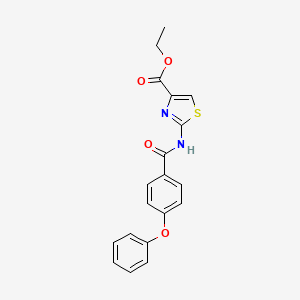 Ethyl 2-(4-phenoxybenzamido)thiazole-4-carboxylate