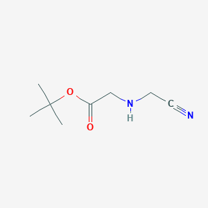 Tert-butyl 2-(cyanomethylamino)acetate