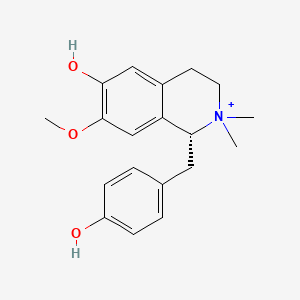 molecular formula C19H24NO3 B2415102 Lotusine CAS No. 6871-67-6