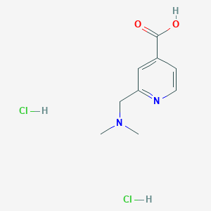 2-[(Dimethylamino)methyl]pyridine-4-carboxylic acid dihydrochloride