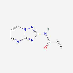 N-([1,2,4]Triazolo[1,5-a]pyrimidin-2-yl)prop-2-enamide
