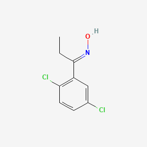 (1E)-1-(2,5-dichlorophenyl)propan-1-one oxime