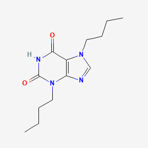 3,7-dibutyl-2,3,6,7-tetrahydro-1H-purine-2,6-dione