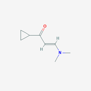 molecular formula C8H13NO B2415232 1-环丙基-3-(二甲基氨基)-2-丙烯-1-酮 CAS No. 21666-68-2