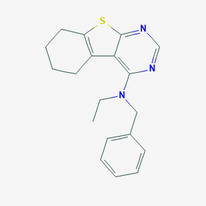 N-benzyl-N-ethyl-5,6,7,8-tetrahydro-[1]benzothiolo[2,3-d]pyrimidin-4-amine