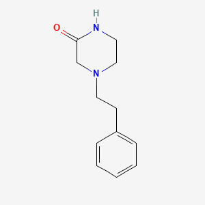 4-Phenethylpiperazin-2-one