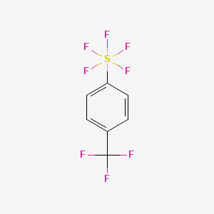 4-(Trifluoromethyl)phenylsulfur pentafluoride