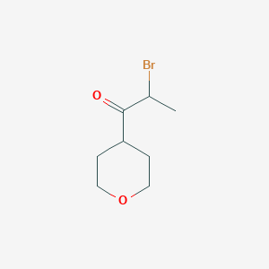 2-Bromo-1-(oxan-4-yl)propan-1-one