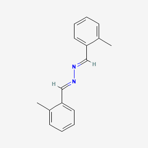 molecular formula C16H16N2 B2415438 2-甲基苯甲醛偶氮 CAS No. 80355-74-4