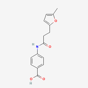 4-[3-(5-Methyl-furan-2-yl)-propionylamino]-benzoic acid
