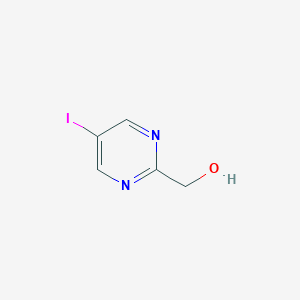 molecular formula C5H5IN2O B2415442 (5-Iodopyrimidin-2-yl)methanol CAS No. 2503209-20-7