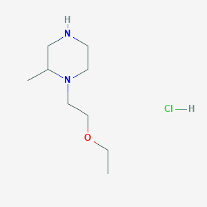 1-(2-Ethoxyethyl)-2-methylpiperazine hydrochloride