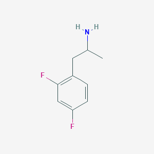 molecular formula C9H11F2N B2415498 1-(2,4-二氟苯基)丙烷-2-胺 CAS No. 2021-64-9
