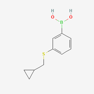 (3-((Cyclopropylmethyl)thio)phenyl)boronic acid