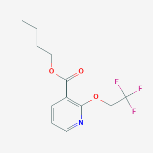Butyl 2-(2,2,2-trifluoroethoxy)nicotinate