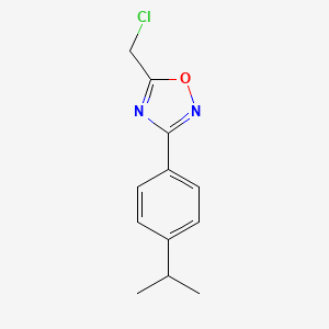 5-(Chloromethyl)-3-(4-isopropylphenyl)-1,2,4-oxadiazole