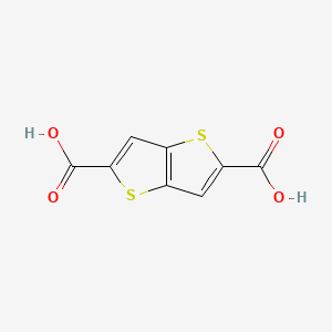 molecular formula C8H4O4S2 B2415806 Thieno[3,2-b]thiophene-2,5-dicarboxylic acid CAS No. 18646-81-6