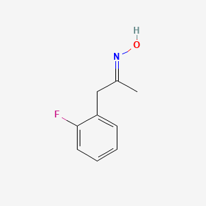 molecular formula C9H10FNO B2415818 (2-Fluorophenyl)acetone oxime CAS No. 319913-98-9
