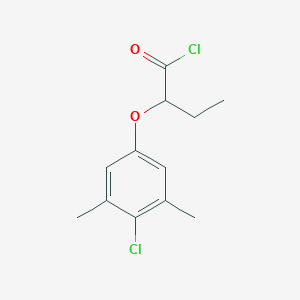 2-(4-Chloro-3,5-dimethylphenoxy)butanoyl chloride