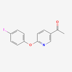 5-Acetyl-2-(4-iodophenoxy) pyridine