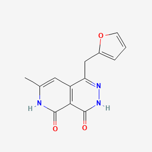 1-(2-Furylmethyl)-7-methylpyrido[3,4-d]pyridazine-4,5(3H,6H)-dione