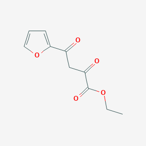 molecular formula C10H10O5 B2416123 Ethyl 4-(furan-2-yl)-2,4-dioxobutanoate CAS No. 36983-35-4