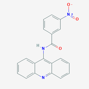 molecular formula C20H13N3O3 B241615 N-(9-acridinyl)-3-nitrobenzamide 