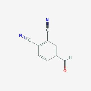 molecular formula C9H4N2O B2416292 4-Formylphthalonitrile CAS No. 313228-48-7