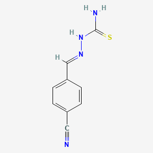 2-(4-Cyanobenzylidene)hydrazine-1-carbothioamide