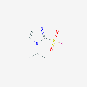 molecular formula C6H9FN2O2S B2416358 1-Propan-2-ylimidazole-2-sulfonyl fluoride CAS No. 2091165-48-7