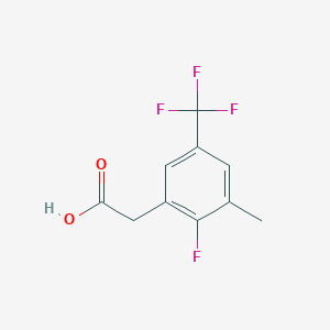 2-Fluoro-3-methyl-5-(trifluoromethyl)phenylacetic acid