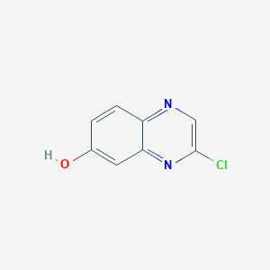 molecular formula C8H5ClN2O B2416407 3-Chloroquinoxalin-6-ol CAS No. 1888903-19-2
