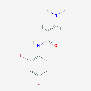 N-(2,4-difluorophenyl)-3-(dimethylamino)acrylamide