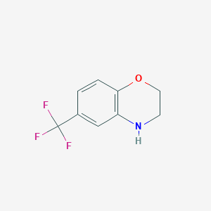 6-(trifluoromethyl)-3,4-dihydro-2H-1,4-benzoxazine