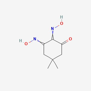 molecular formula C8H12N2O3 B2416522 5,5-二甲基-1,2,3-环己三酮 1,2-二肟 CAS No. 40345-47-9
