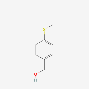 molecular formula C9H12OS B2416545 4-(Ethylthio)benzyl alcohol CAS No. 81518-54-9
