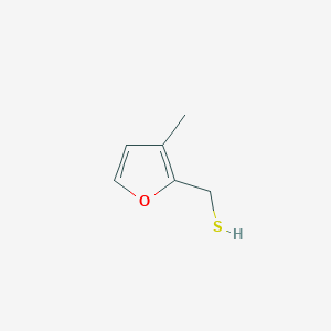 molecular formula C6H8OS B2416559 (3-Methylfuran-2-yl)methanethiol CAS No. 83540-01-6