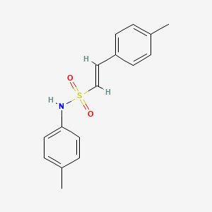 (E)-N,2-bis(4-methylphenyl)-1-ethenesulfonamide