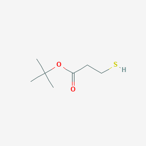 molecular formula C7H14O2S B2416667 Tert-butyl 3-sulfanylpropanoate CAS No. 59854-14-7