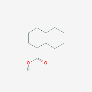 molecular formula C11H18O2 B2416691 十氢萘-1-甲酸 CAS No. 7384-42-1